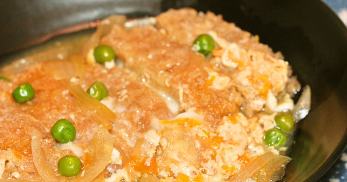 かつとじ カツ丼カツとじは,この味！ by 「黒霧」 【クックパッド】 簡単