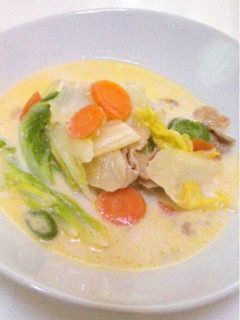 白菜ミルクスープ煮-レシピのメイン写真