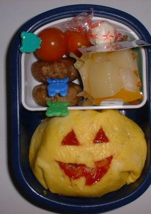 ハロウィン♫オムライス-レシピのメイン写真