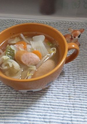 かんたん!コンソメスープ-レシピのメイン写真