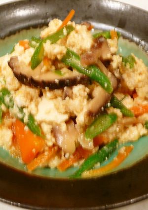 お母さんの味!煎り豆腐!-レシピのメイン写真