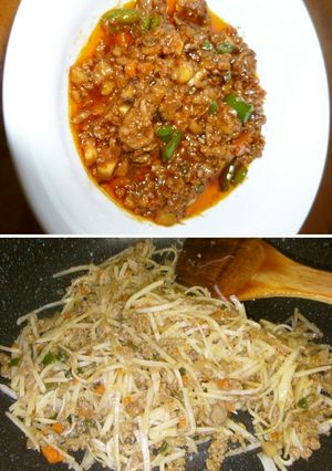 ✿じゃが芋きんぴらの豚ひき肉辛みそ炒め✿-レシピのメイン写真