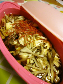 ✿豆腐ときのこのレンジ蒸し✿-レシピのメイン写真