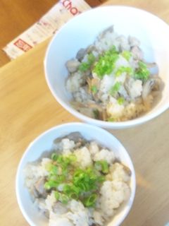鶏肉とまいたけの混ぜごはん-レシピのメイン写真