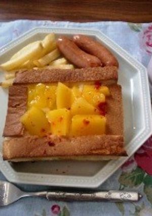 クリチマンゴートースト-レシピのメイン写真