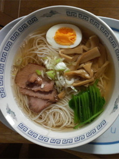 ヘルシー!!ラーメン風ソーメン-レシピのメイン写真