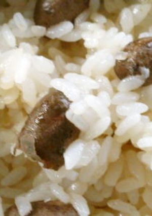 ほっこり秋味　むかごの炊き込みご飯-レシピのメイン写真