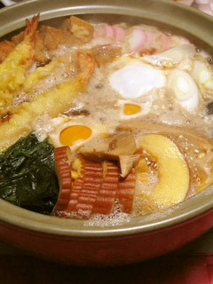 熱々の鍋焼きうどん♡-レシピのメイン写真