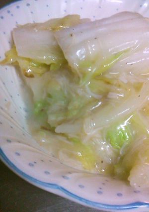 白菜とホタテ缶のバター風味-レシピのメイン写真