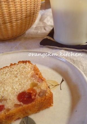 フルーツブランデーケーキ-レシピのメイン写真