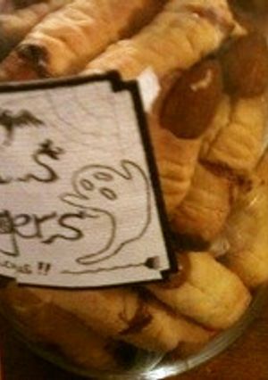 ハロウィン☆魔女の指クッキー-レシピのメイン写真