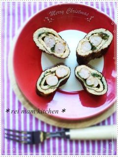 ✿我が家流✽卵焼きに♡ビッツとシソ巻き✿-レシピのメイン写真