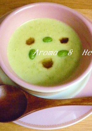 枝豆の豆乳スープ-レシピのメイン写真