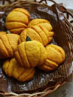 ハロウィンに☆HMでカボチャのクッキー-レシピのメイン写真