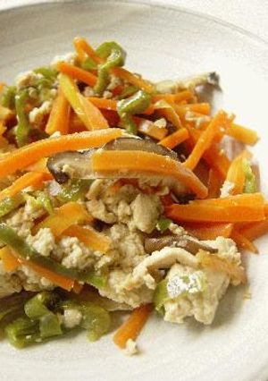kotoriんちの炒り豆腐-レシピのメイン写真