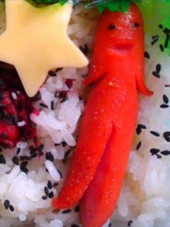 簡単☆お弁当に宇宙人ウィンナー-レシピのメイン写真