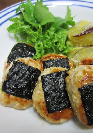簡単！ソースで味付け鶏つくね-レシピのメイン写真