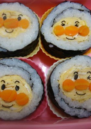 巻き巻きアンパンマン-レシピのメイン写真
