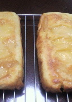 カラメルりんごのケーキ-レシピのメイン写真