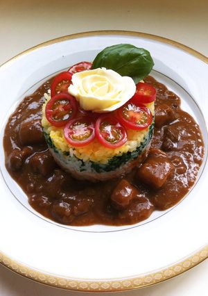 子供も喜ぶ手抜きカレー ガトー仕立て-レシピのメイン写真
