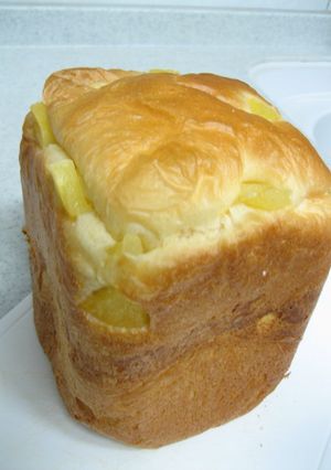 ＨＢでパイン食パン-レシピのメイン写真