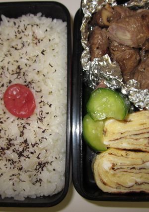 【お弁当】素朴な日の丸弁当-レシピのメイン写真