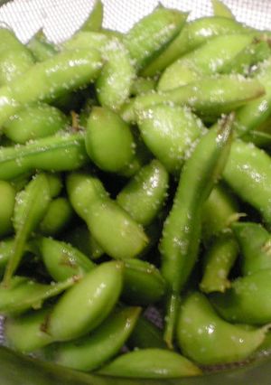 あら1分？圧力鍋で枝豆茹でよう！-レシピのメイン写真