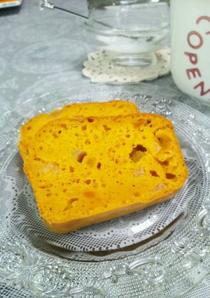 HMでしっとりカボチャと林檎のケーキ-レシピのメイン写真