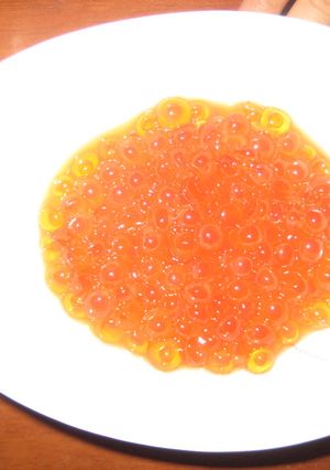 ☆主人の祖母直伝、イクラの醤油漬け☆-レシピのメイン写真