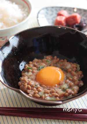 納豆選手権☆さっぱり!おかかのネギ梅納豆-レシピのメイン写真