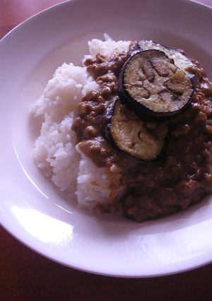 まろやか茄子のキーマカレー-レシピのメイン写真