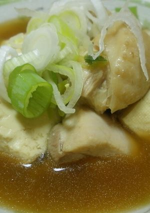 鳥の肉豆腐-レシピのメイン写真