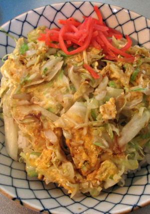 きゃべたま丼-レシピのメイン写真