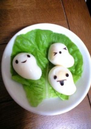うずらの卵deハロウィンおばけちゃん-レシピのメイン写真
