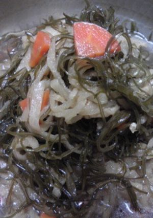 切り干し大根と切りこぶの煮物〜つゆだく〜-レシピのメイン写真