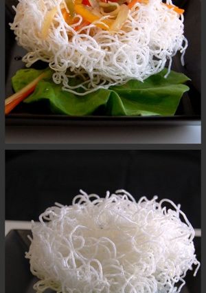 Fried HARUSAMEのパプリカ餡-レシピのメイン写真