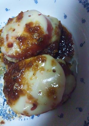 トマトチーズのせハンバーグ-レシピのメイン写真
