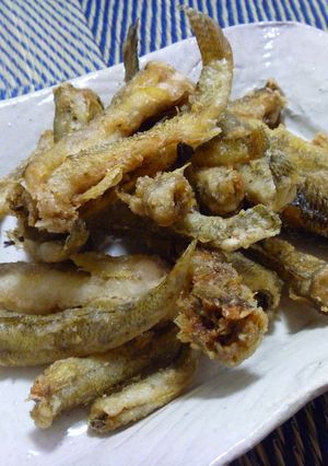 自分で釣った『ハゼ』は揚げるに限る！！-レシピのメイン写真
