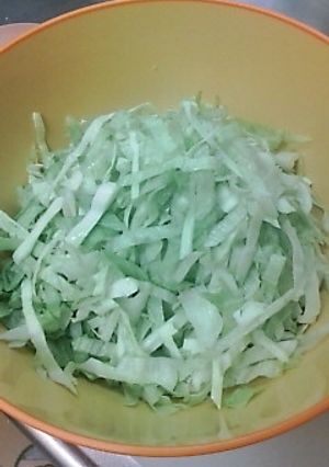 ラクラク♪キャベツ・レタスの千切りＭＩＸ-レシピのメイン写真