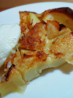 混ぜて焼くだけアップルプディング-レシピのメイン写真