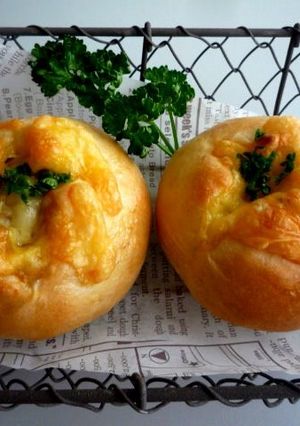 焼きカレーパン風-レシピのメイン写真