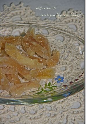 生姜の砂糖煮-レシピのメイン写真