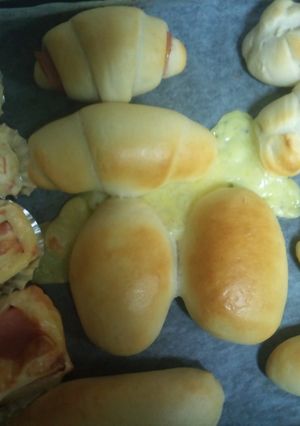 いろいろ惣菜パン-レシピのメイン写真