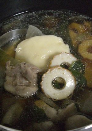 秋冬定番『ひっつみ』-レシピのメイン写真