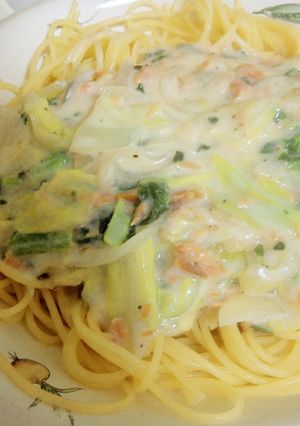 シチュールーで☆簡単クリームパスタ-レシピのメイン写真