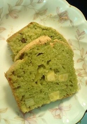 さつまいも入り抹茶ケーキ☆HM-レシピのメイン写真