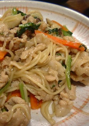 そうめんチャンプルー風！五目炒め★゛-レシピのメイン写真