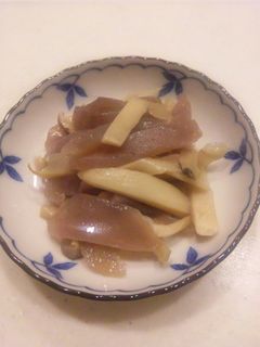 我が家の常備菜☆エリンギと蒟蒻の炒め物-レシピのメイン写真