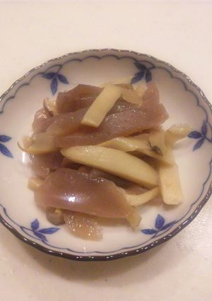 我が家の常備菜☆エリンギと蒟蒻の炒め物-レシピのメイン写真