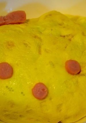 ポークビッツでお子さまオムライス-レシピのメイン写真
